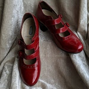 Wolkey Red Patent Leather Heels size 38